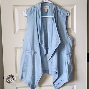 Chicos Denim Vest